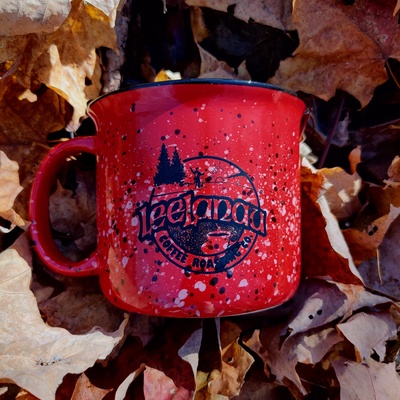 Red Campfire Mug