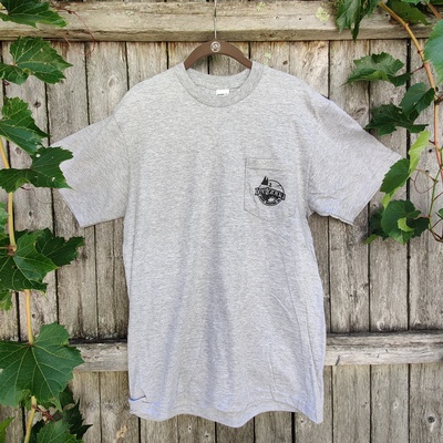 LCRC Pocket Logo Tee- Heather Grey