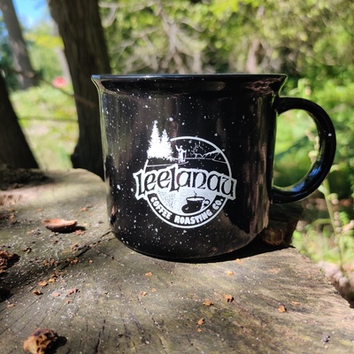 Black Campfire Mug